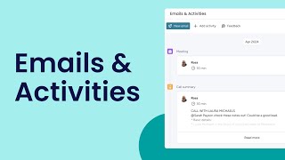 Emails & Activities | Monday.com Tutorials