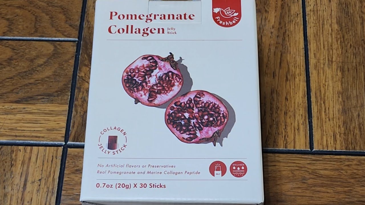 Costco Sale Item Review Freshbell Pomegranate Collagen Jelly Stick Taste Test YouTube