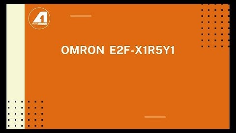 OMRON  E2F X1R5Y1