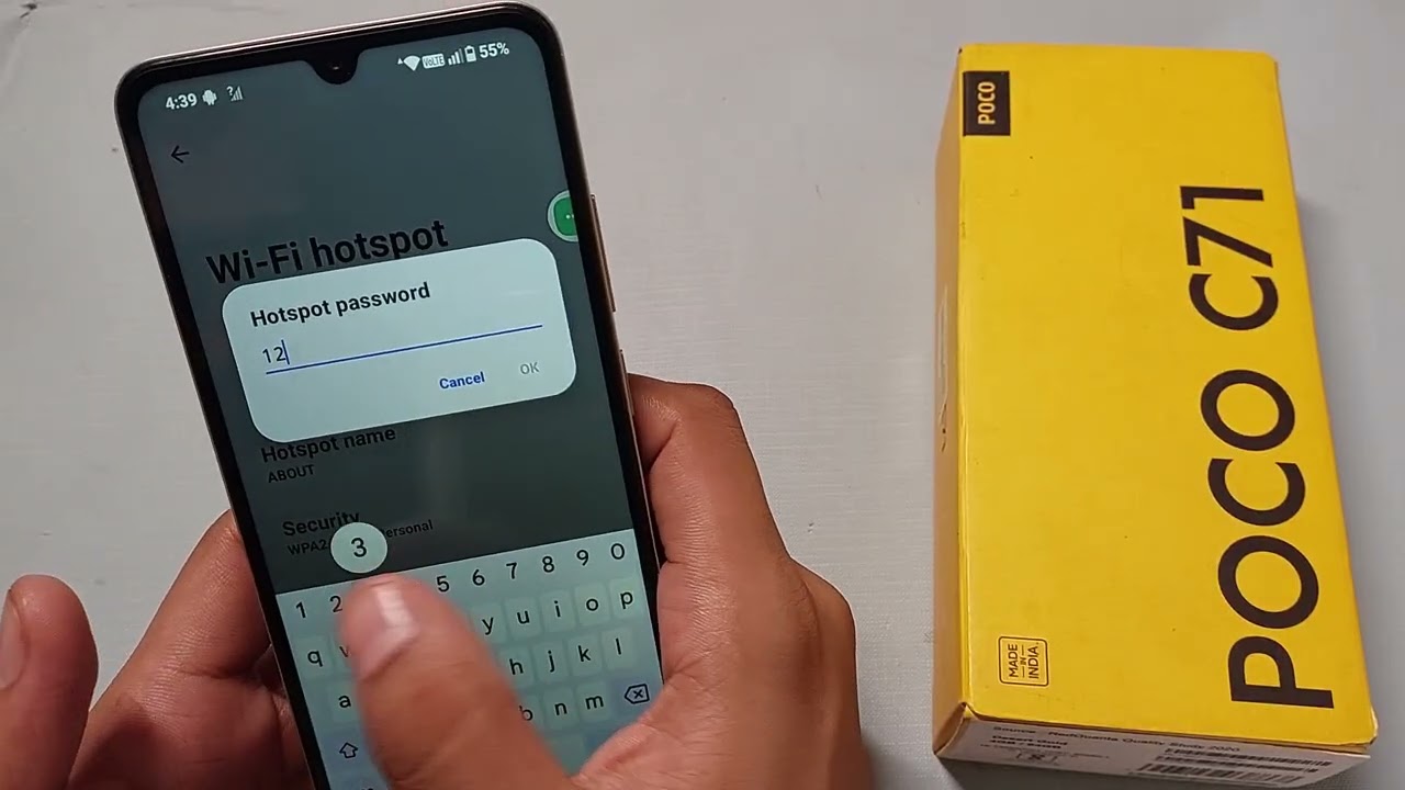 How To OPEN Wi-Fi Hotspot In Poco C71 || Poco M7 Plus 5G Me Hotspot Set Up Kaise Kare