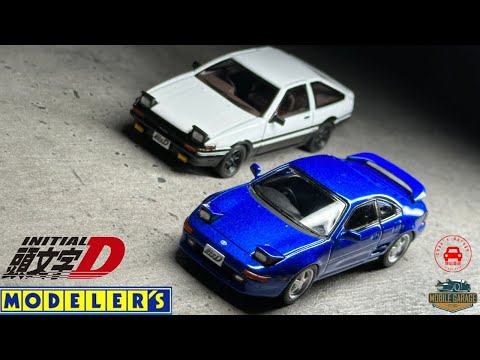 TOYOTA　AE86　頭文字D Initial D (頭文字D) Toyota AE86 Trueno Drift Car + OnBoard