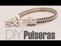 DIY: Pulseras con cremalleras