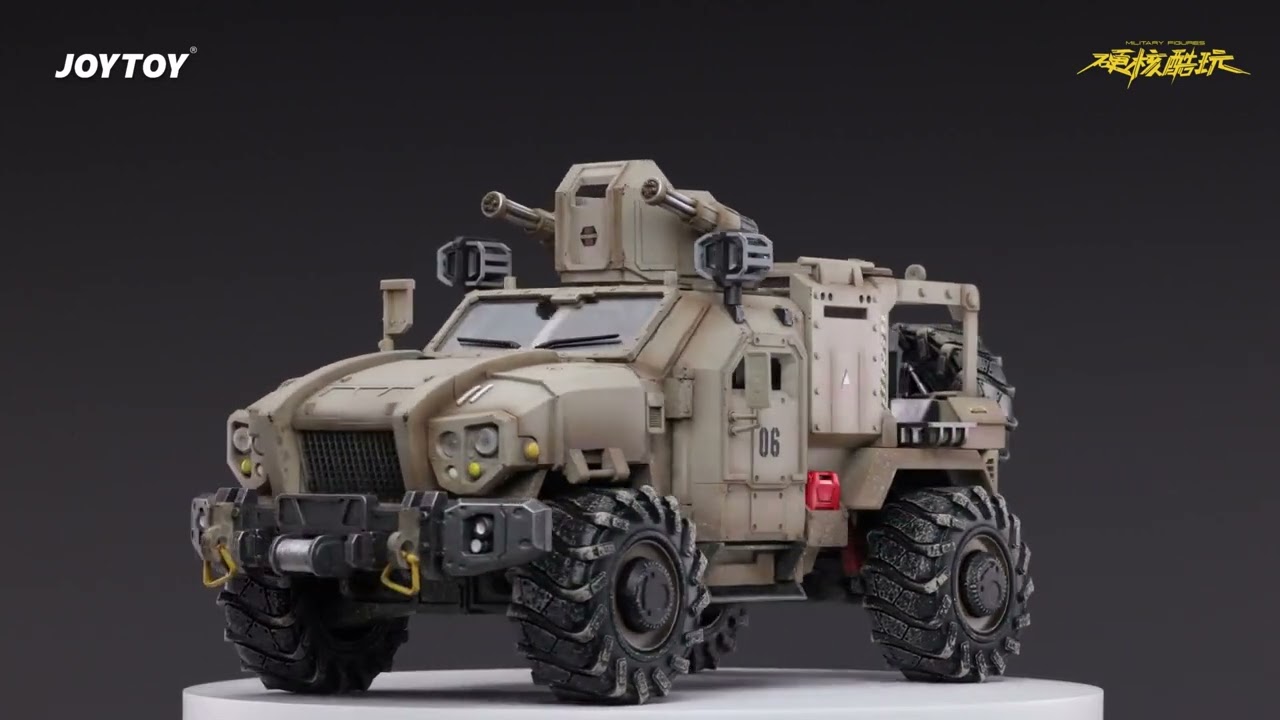 JOYTOY JT9459 1:18 Cyclone Assauit Armored Car