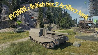 FV3805 - British tier 9 Artillery tank - World of Tanks