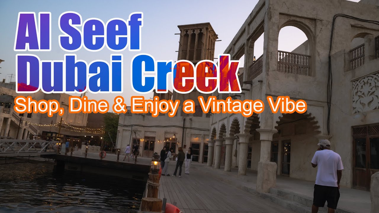 Al Seef Village Mall Dubai Creek |  24 Carat Gold Art