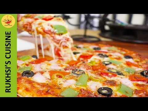 Chicken Fajita Pizza Recipe | How To Make Fajita Pizza | Homemade Fajita Pizza |