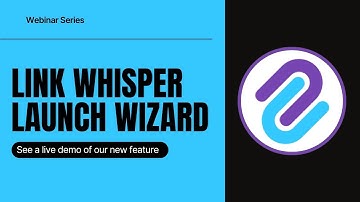 Launch Wizard / One Click Setup Webinar