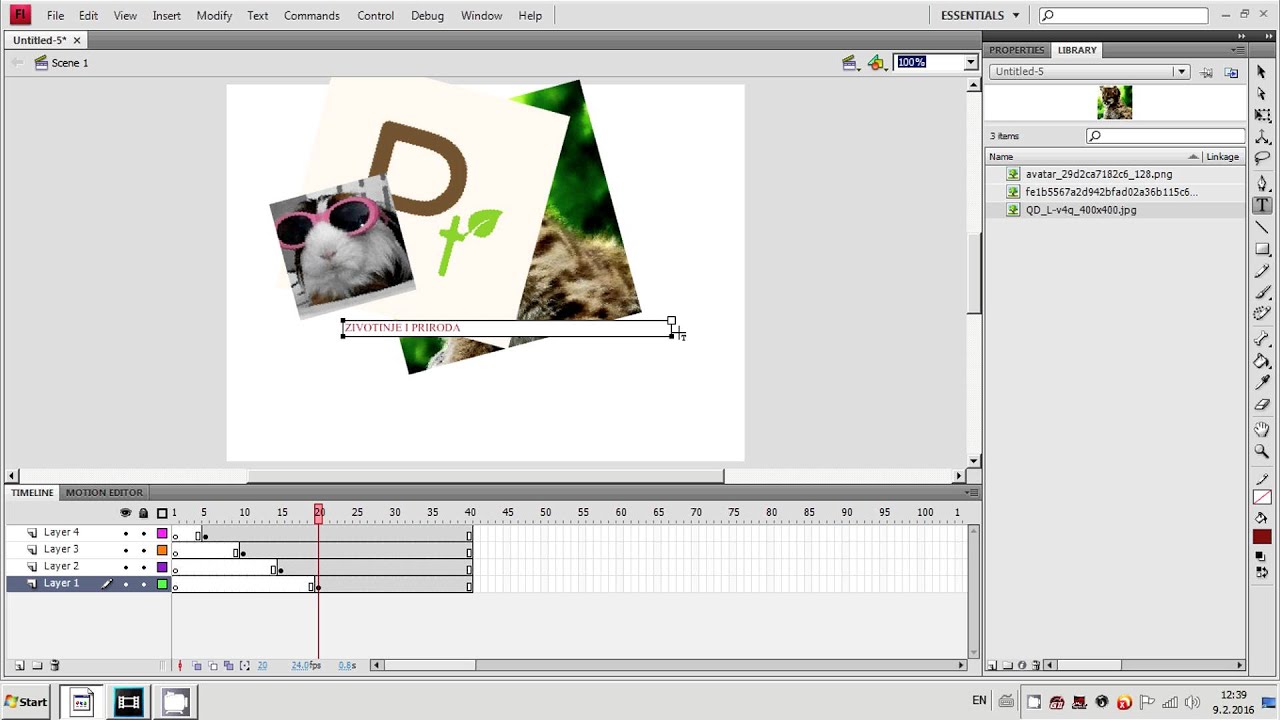 Adobe Flash CS4 Professional Lekcija 4 (Only HD 1080p) - YouTube