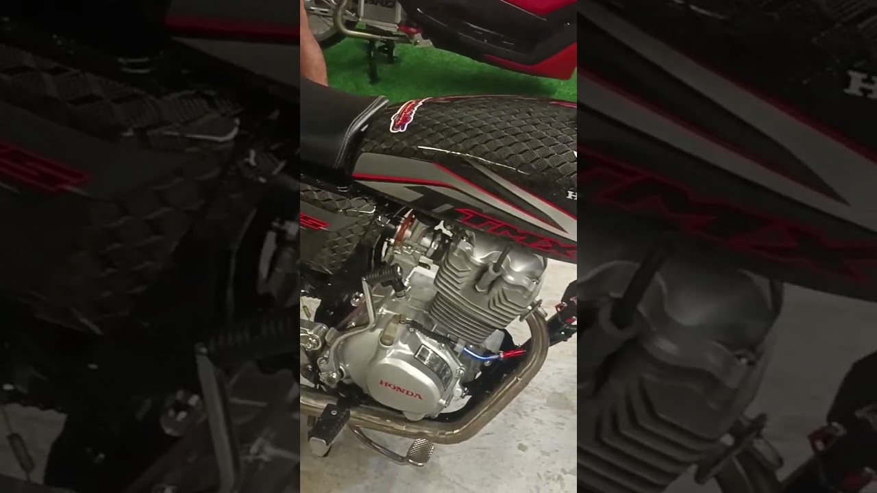 Tmx 155 Honda Carbon skinning 