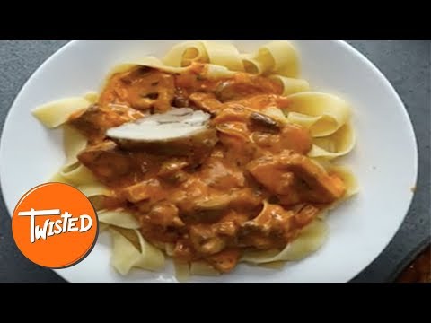 Crispy Chicken Stoganoff Pasta Recipe  Twisted