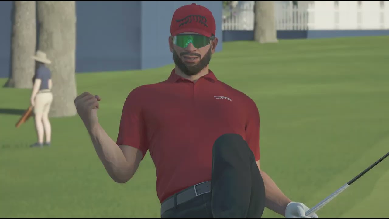 PGA TOUR 2K25 crazy hole outs in match play by jj