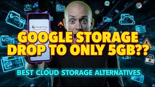 Google Storage Might Drop to ONLY 5GB?! 😱☁️ Best Cloud Storage Alternatives You NEED to Know!
