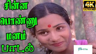 Chinna Ponnu Manam ||சின்ன பொண்ணு மனம் || S. Janaki || Love H D Song