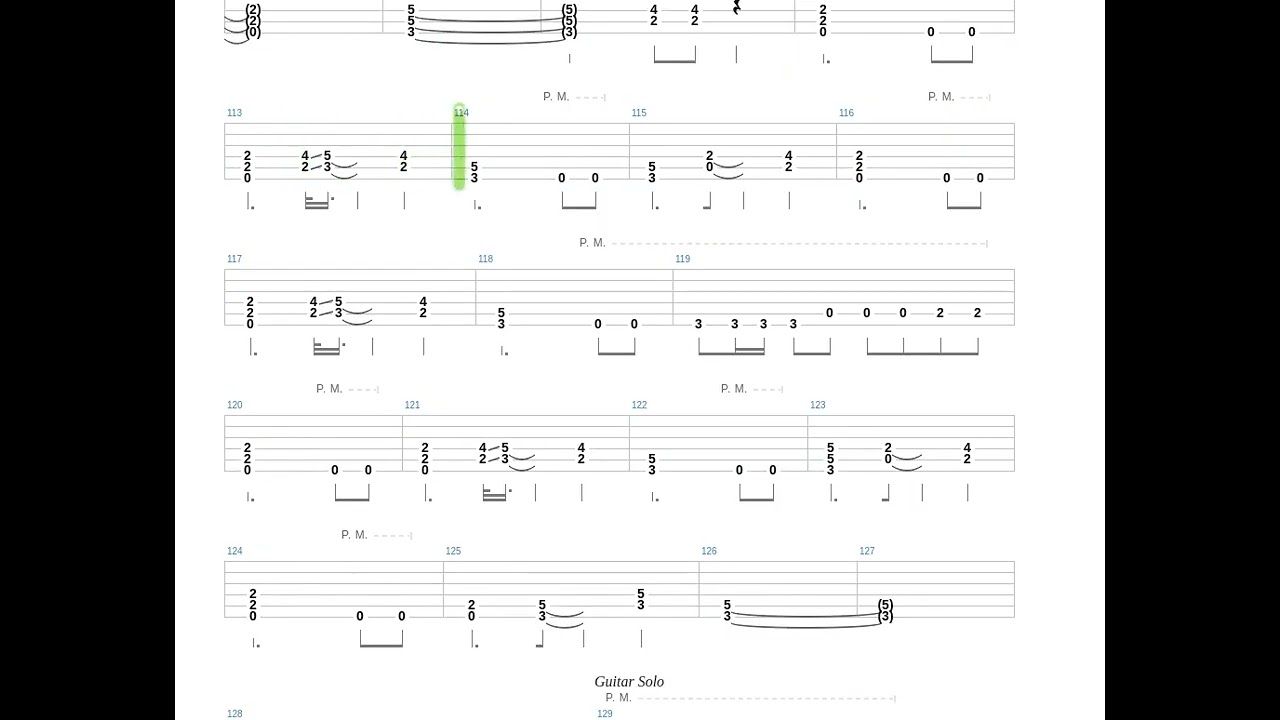 Battery Tab by Metallica + Guitar only + Guitar tab