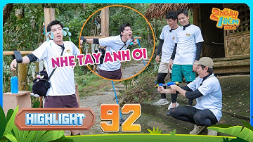 Highlight Tập 92: HIEUTHUHAI nín thở sau loạt pha nhắm "bắn" đầy quyết tâm của anh em | 2 Ngày 1 Đêm