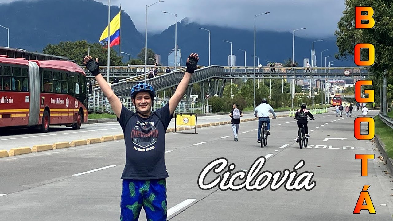 Así es La CICLOVÍA de BOGOTÁ | Lo MEJOR de COLOMBIA