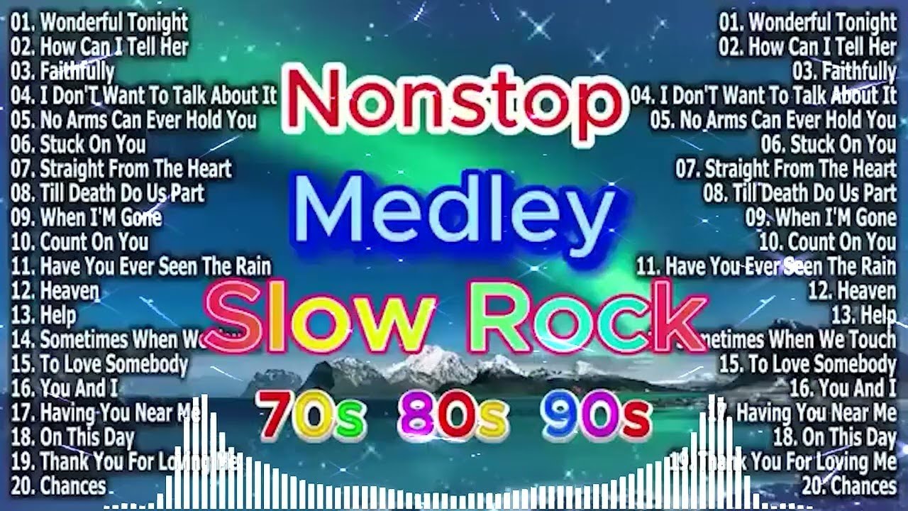 slow rock love songs collection 70s 80s 90s  nonstop slow rock pinoy medley 💕 best luamang tugtugin