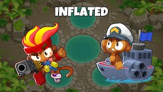 [2025] How To Beat Round 100 In Deflation Mode Without Monkey Knowledge/Instas/Micro | Bloons TD 6