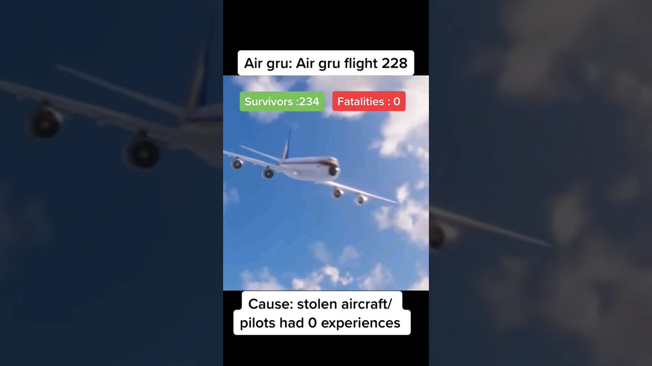 worst air crash investigation😅🤣