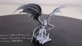 3D Printing The Ultimate Radical Centrist On HALOT Resin Printer