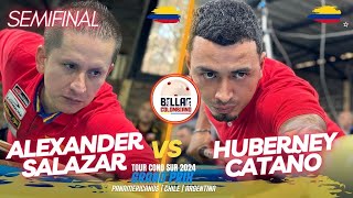 SEMIFINAL de BILLAR en ARGENTINA 2024 | Salazar vs Cataño | Grand  Prix Panamericano | Mendoza