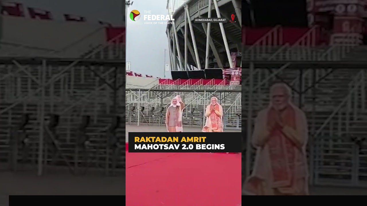 Mega blood donation camp at Narendra Modi stadium on PM Modi’s 75th birthday | 