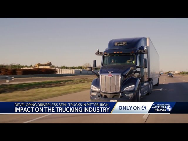 Driverless semitrucks: A look at how the Pittsburgh-based Aurora could impact truckers class=
