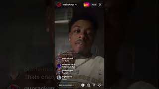 Arlington artist Splurge on IG live