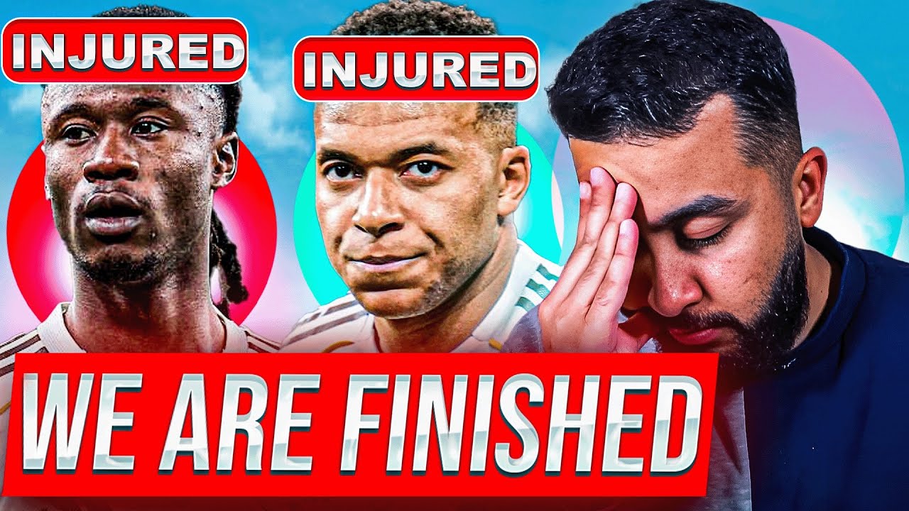 MBAPPE AND CAMAVINGA OUT FOR MAN CITY WITH INJURY.. (REACTION)