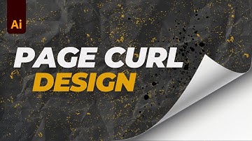 Page Curl Design | Illustrator Tutorial