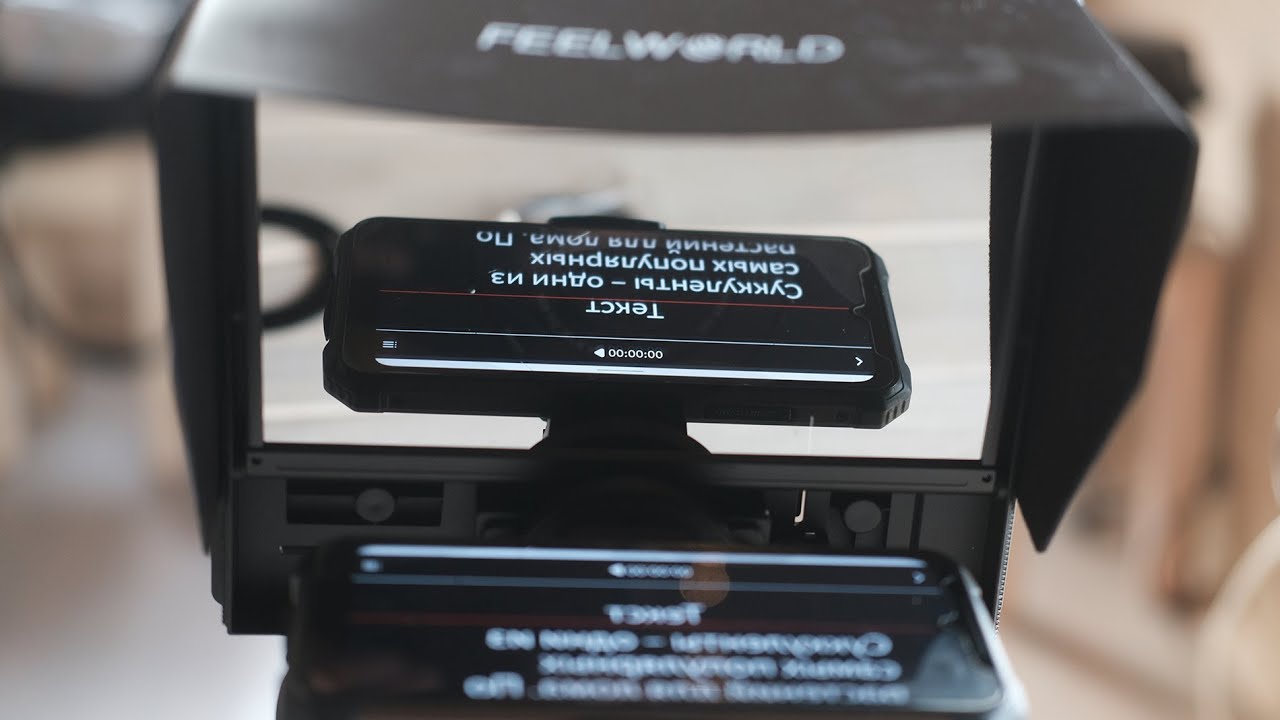 Телесуфлер FEELWORLD TP10. Краткий обзор