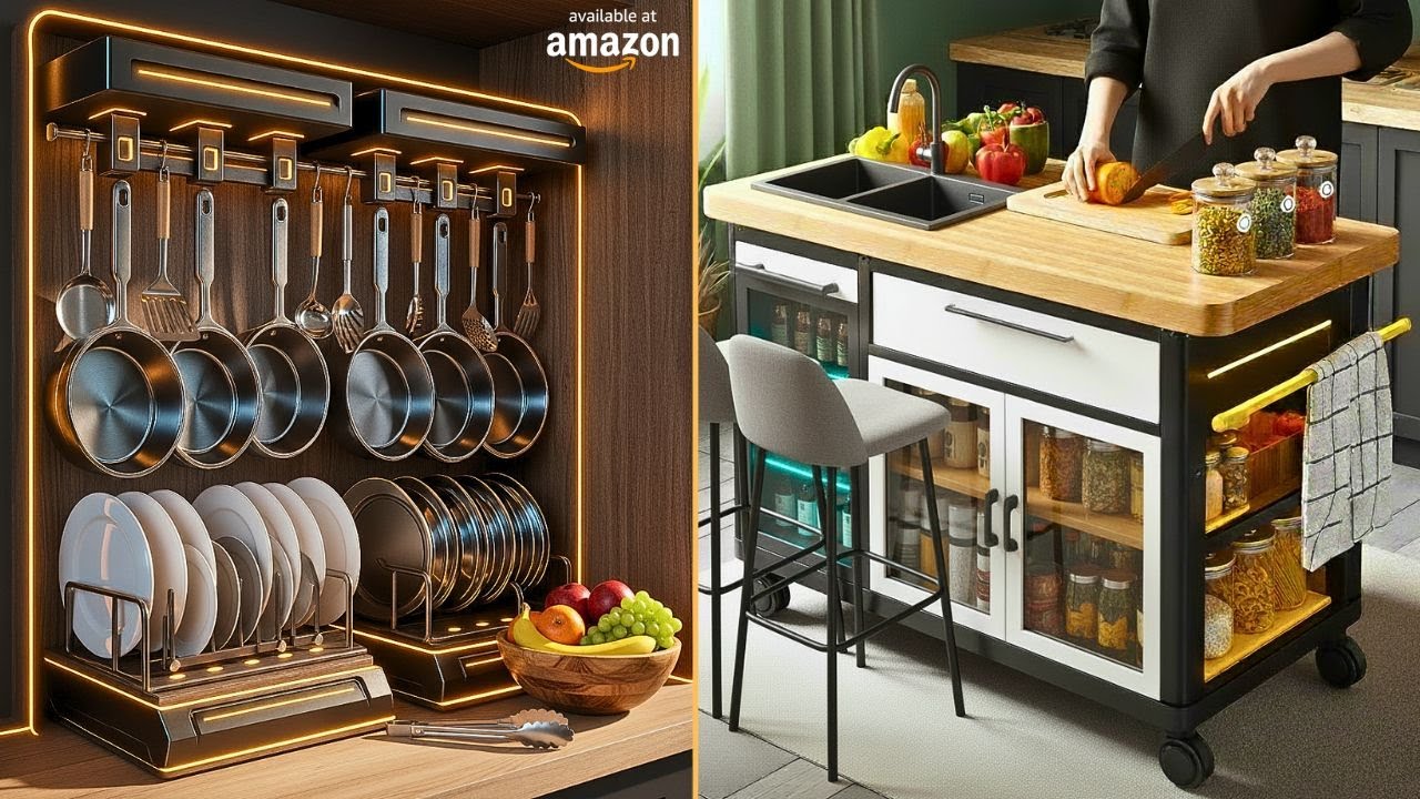 30 Amazon Finds for Small Kitchens & Tiny Countertops That Help Maximize Space! (With Prices)