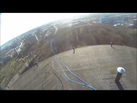 Rope Access Aalborgtårnet.