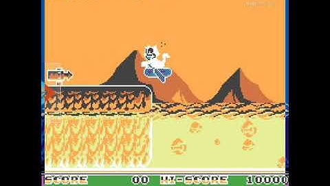 Felix The Cat. Color Inversion. NES #Shorts