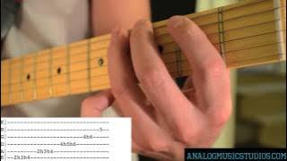Santeria Solo by Sublime Guitar Lesson with tab