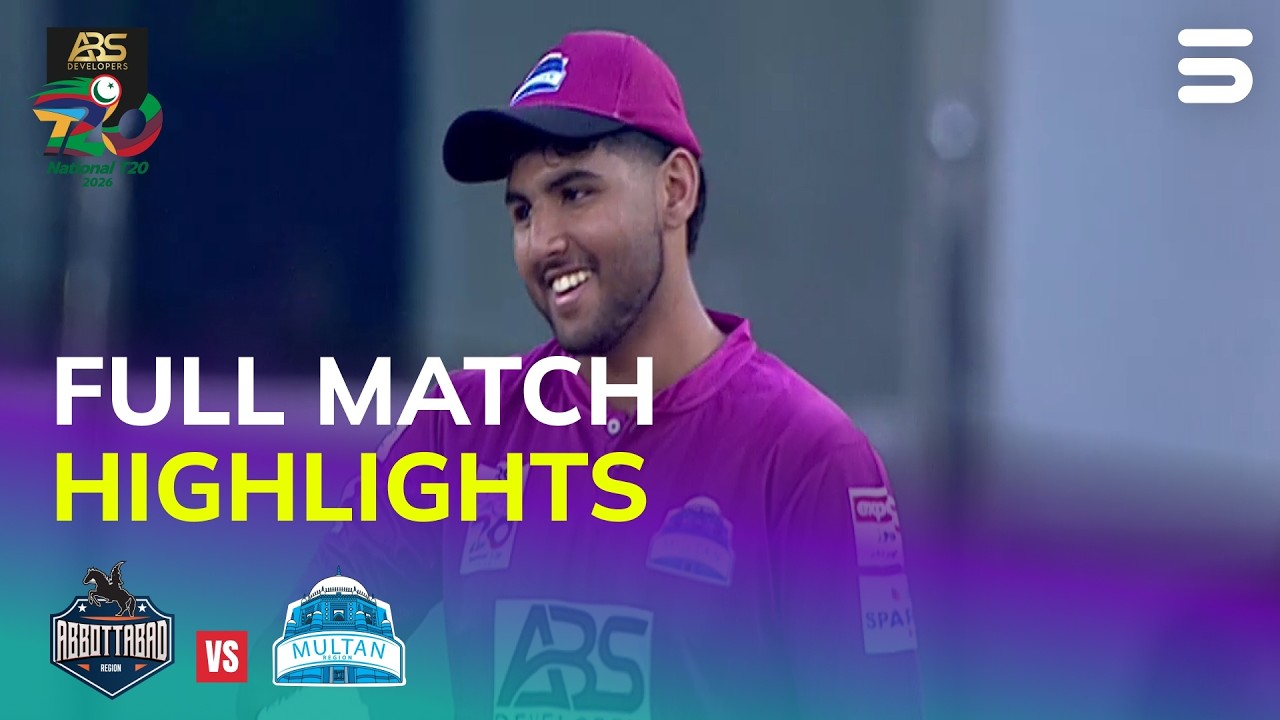 Full Match Highlights |Abbottabad vs Multan | Match 3 | ABS Developers National T20 Cup 2026 |MZA1U