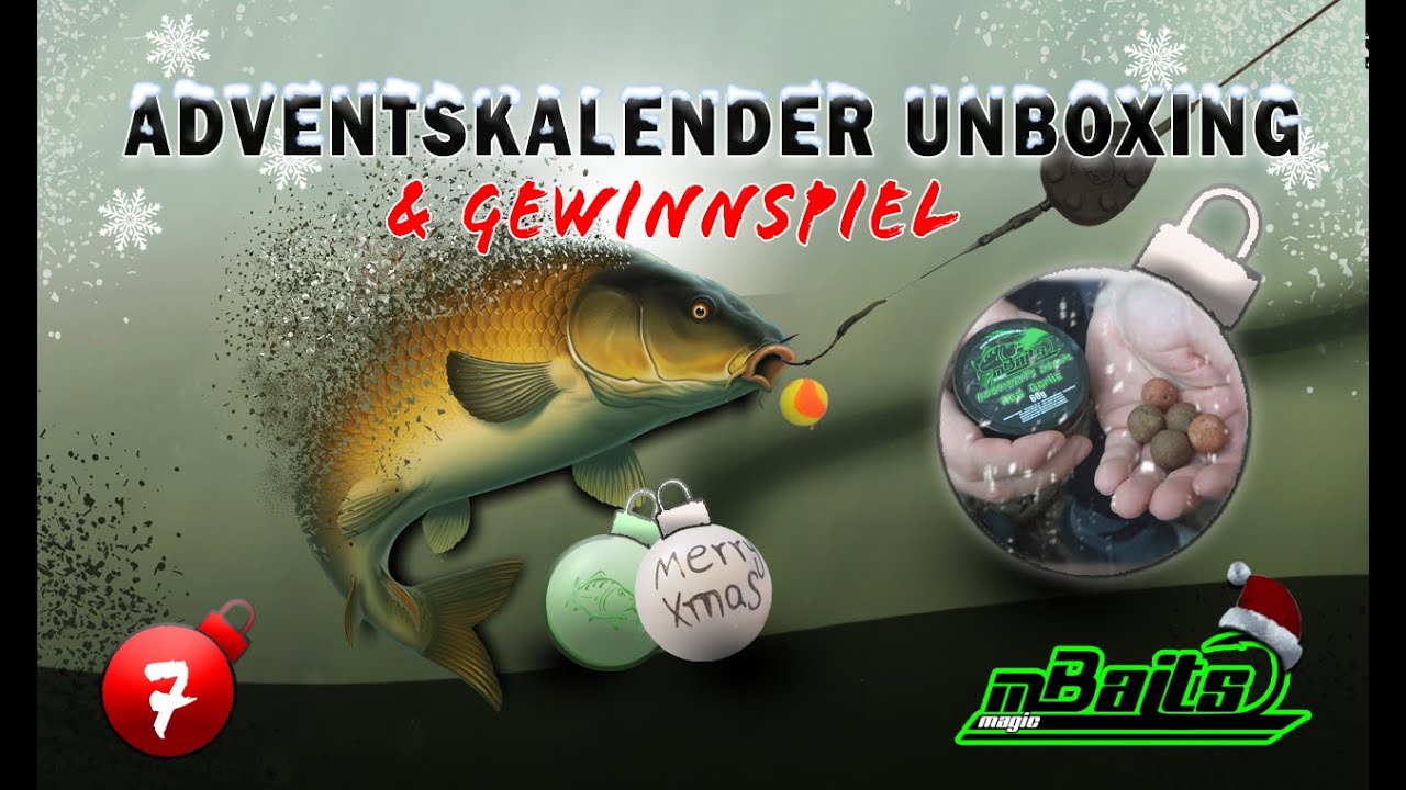 Paladin Adventskalender Für Raubfischangler - 24 Türchen Mit Angelzubehör