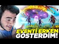 YENİ SEZON CANLI EVENTİNİ ÖNCEDEN İZLETTİM! - *GİZLİ* (Fortnite Türkçe)