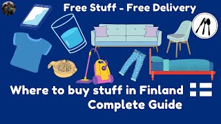 Free home stuff in Finland l cheap second hand stores