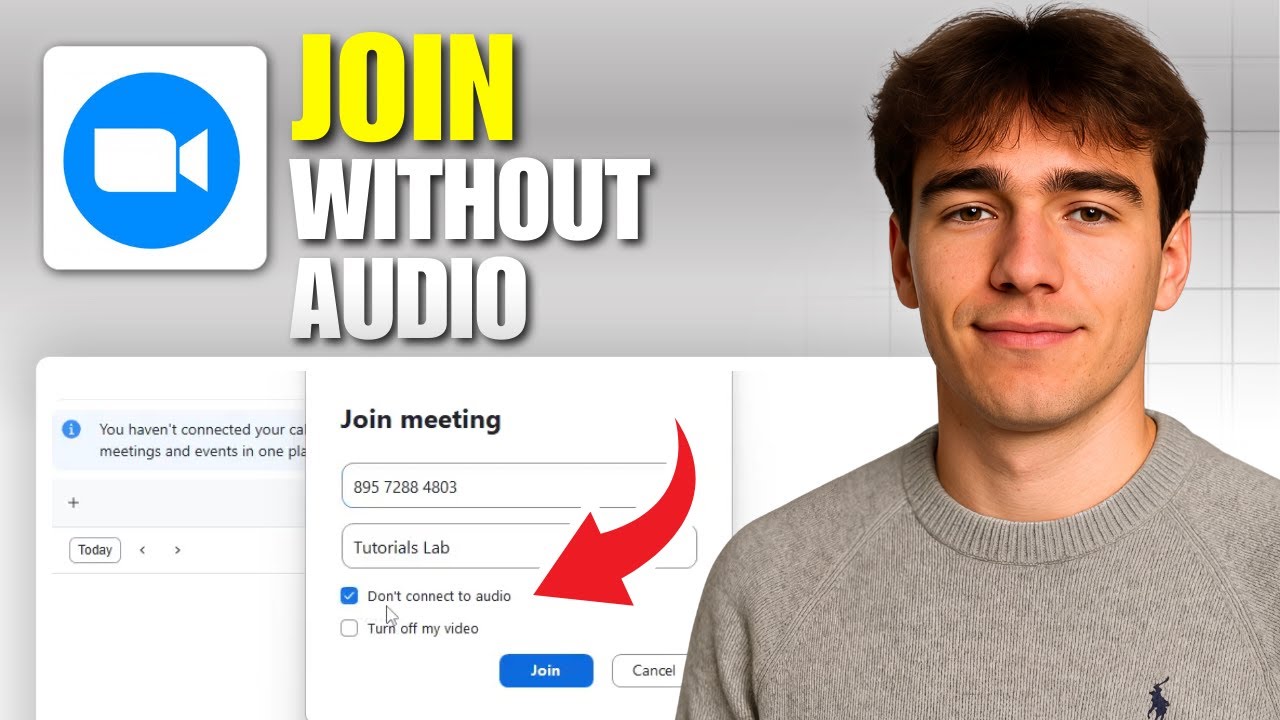How to Join a Zoom Meeting Without Audio Or Video (Tutorial 2026)