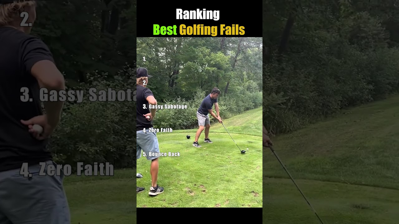 Golf Fails That Hurt to Watch 😂  Funny Golf Moments 