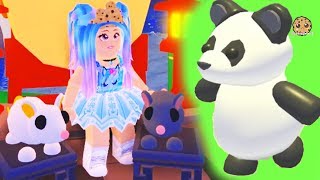 Buying Lunar New Year Rat + Panda Pets Roblox Adopt Me Online Video Game