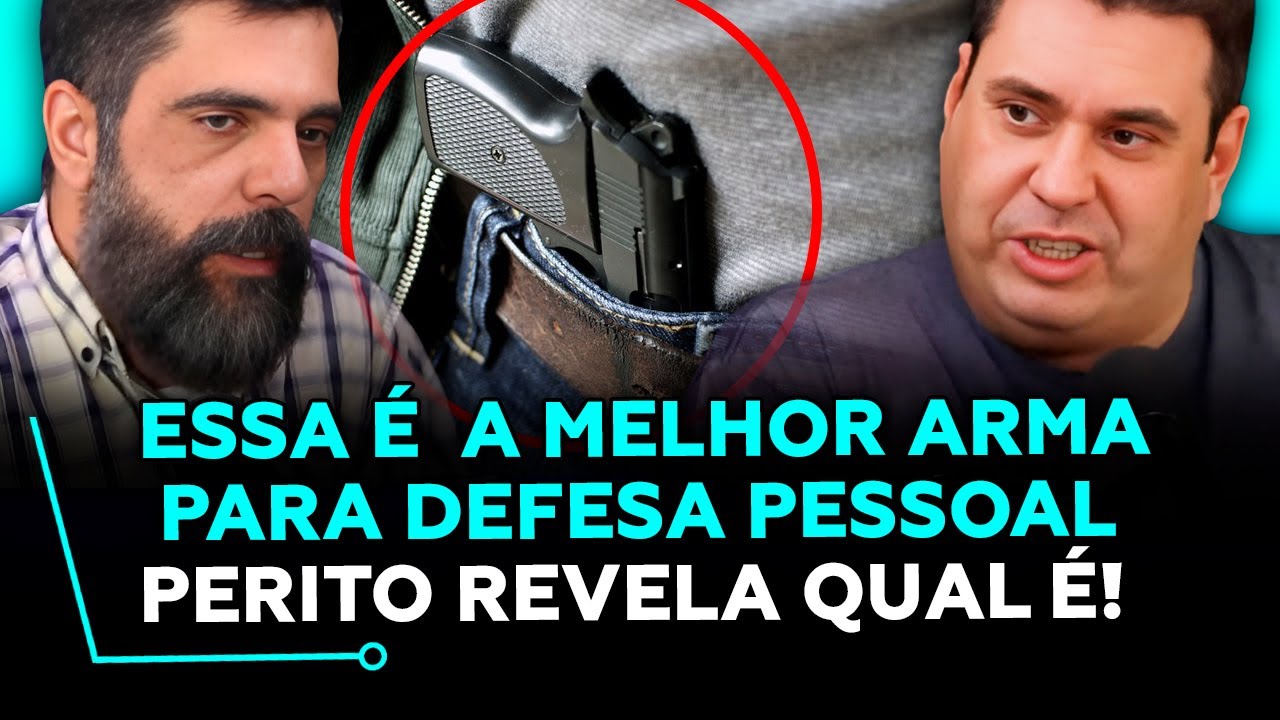 A MELHOR ARMA PARA DEFESA PESSOAL com JÚLIO PREPPERS e ENG LÉO (Engenheiro Leo)
