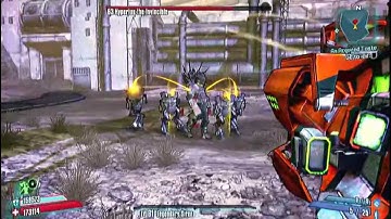 Borderlands 2 Hyperius the Invincible on UVHM solo siren