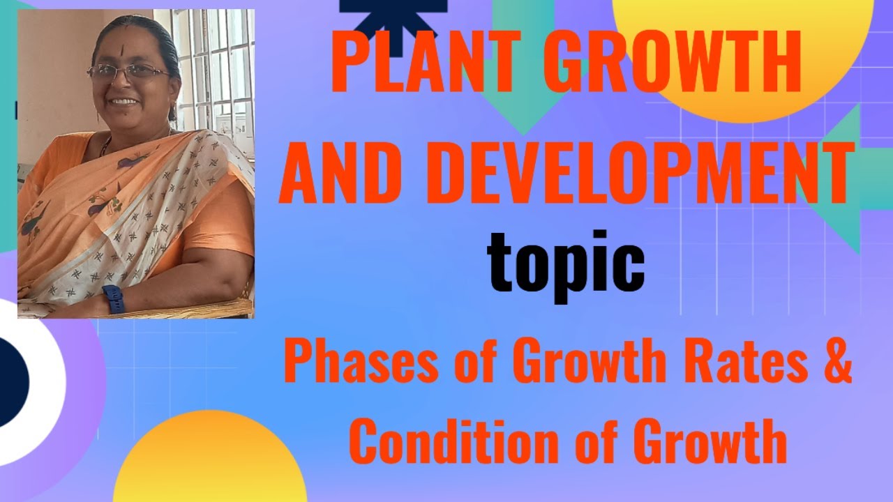 PLANT GROWTH & DEVELOPMENT topic GROWTH RATE S&CONDITION of GROWTH FOR ...
