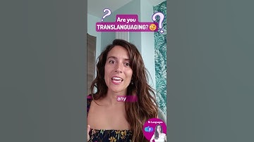 Have you ever heard about TRANSLANGUAGING? 😅 #languages #languagelearning #learn #study #polyglot