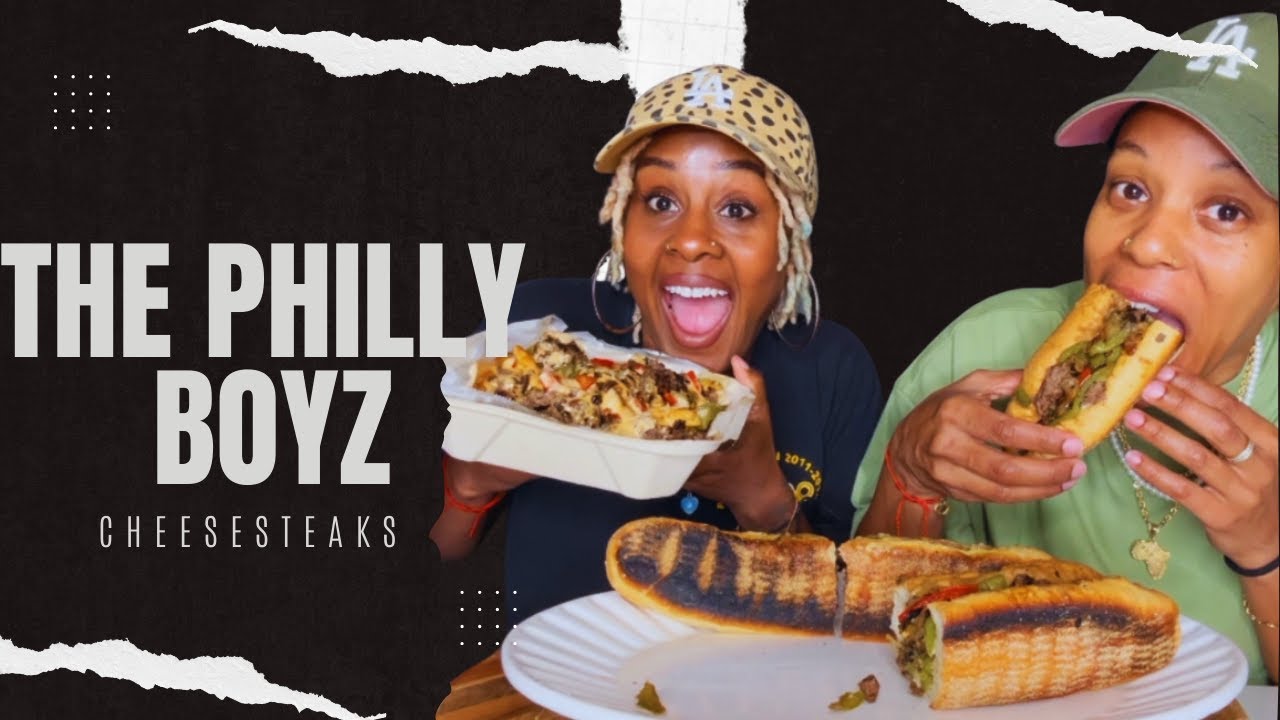 FIRST TIME TRYING PHILLY CHEESESTEAKS WITH MY NEW GIRLFRIEND | BADDIES EAST SMASH OR PASS😜