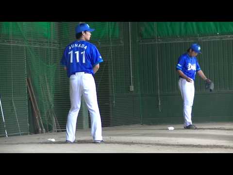 2014年　横浜ＤｅＮＡ　奄美秋季キャンプ　～うなぎ漁の向こう?～その2 ブルペン投球