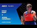 Coco Gauff v Jelena Ostapenko Full Match  Australian Open 2023 Fourth Round