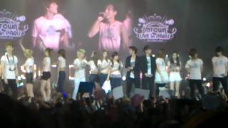 Smtown Paris 110610 Tvxq Ending